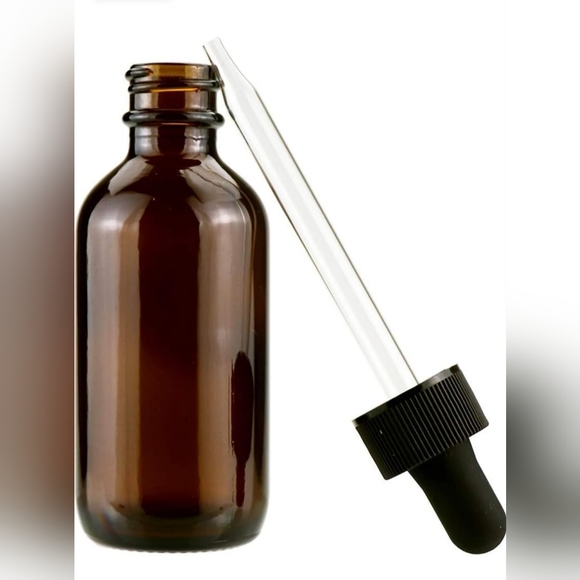 26 1 Ounce Boston Amber Glass Bottles - Picture 3 of 4